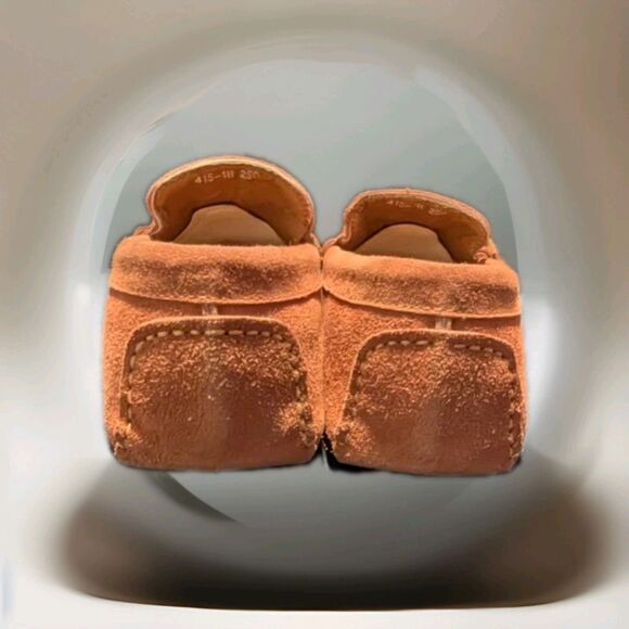 Journey West Suede Slip-on Penny Loafers Shoes for Men Brown US 8 main image 4